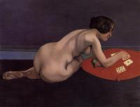 Felix Vallotton - Nude Playing Cards, Solitaire